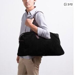 Like new Chocolate Brown suede Everlane Men's Duffel Bag